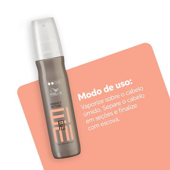 Spray de Fixação Capilar Wella EIMI Perfect Setting